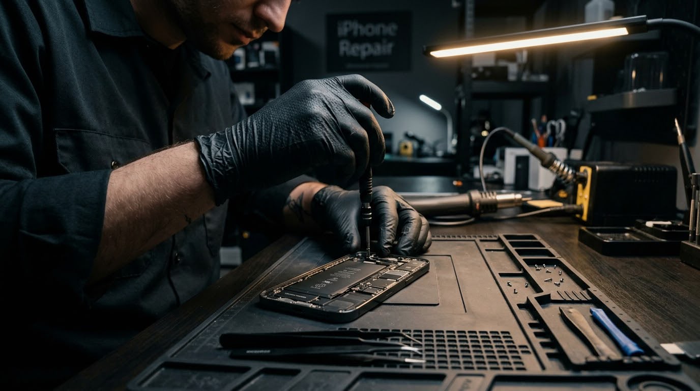 iPhone batarya değişimi ve teknik onarım